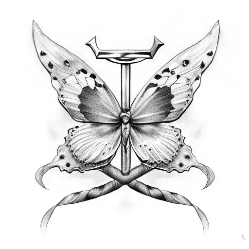 Butterfly Daisy Anchor