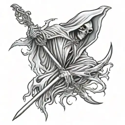 Skin Rip Grim Reaper