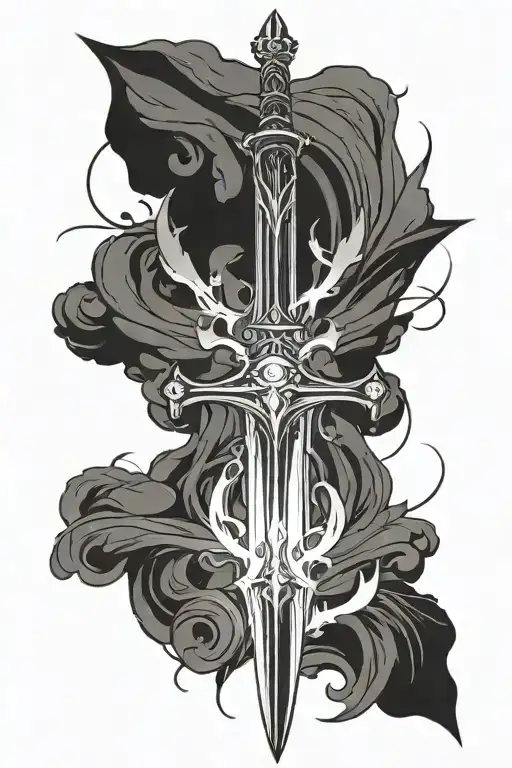 Simple Glowing Sword