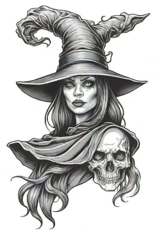 Witch With Hat