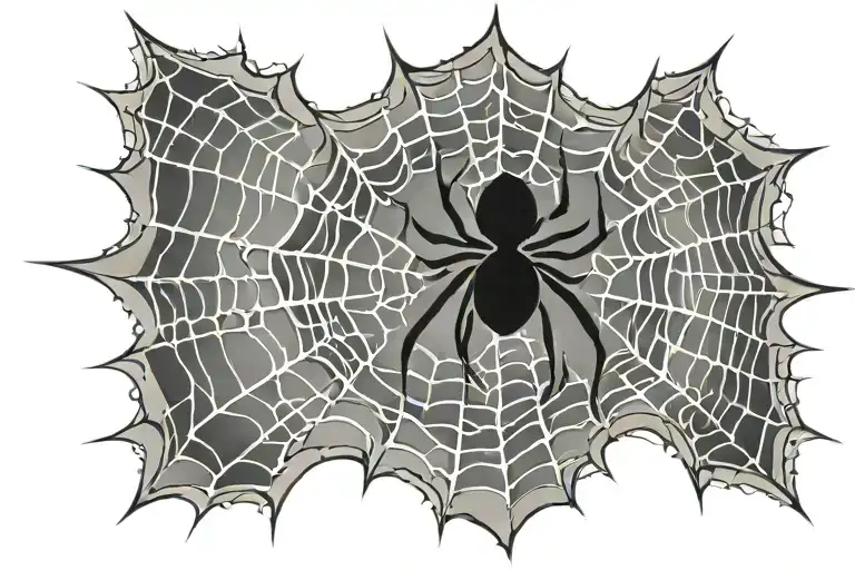 Spider Web With 13 Incorporated