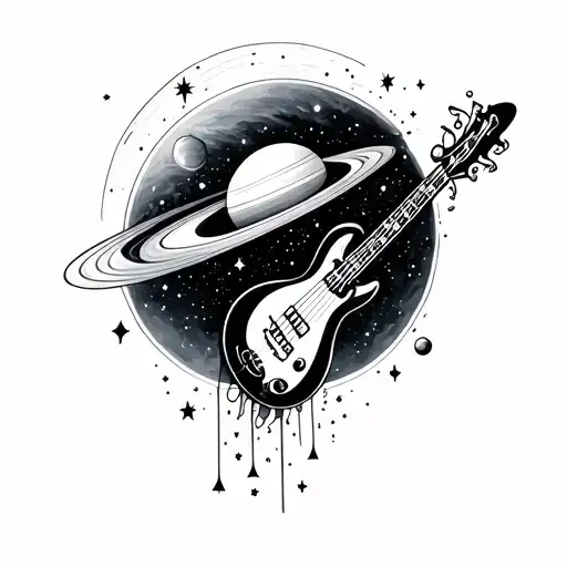 Music Science Astronomy Sleeve Length