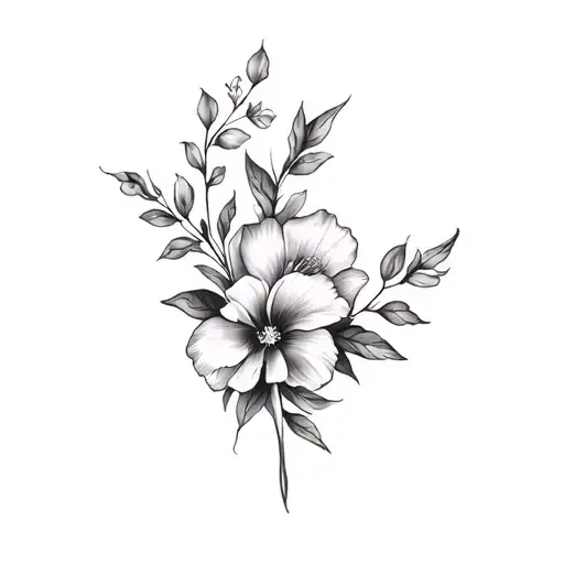 Floral Design For Cover