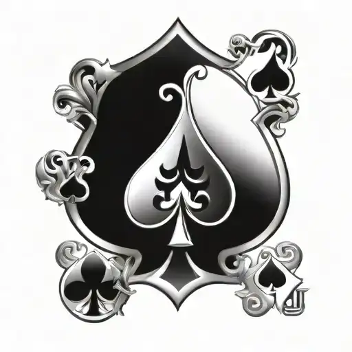 3 Of Spades Card