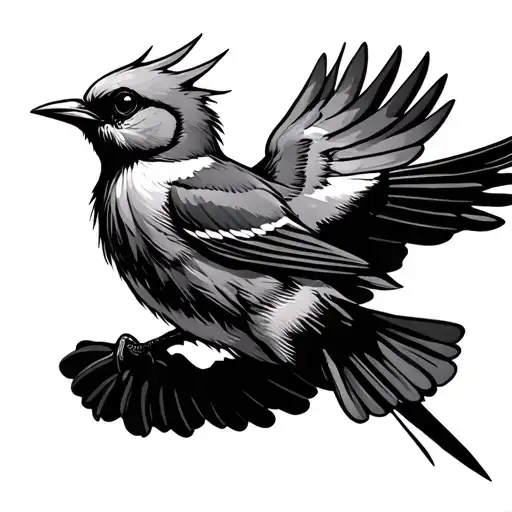 Bird Pen That Is Flying