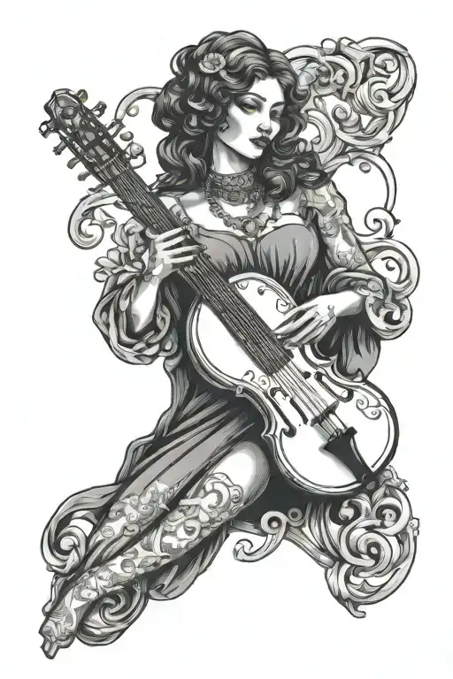Music Lover Tarot Card