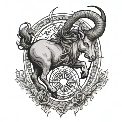 Capricorn Zodiac Whole Body