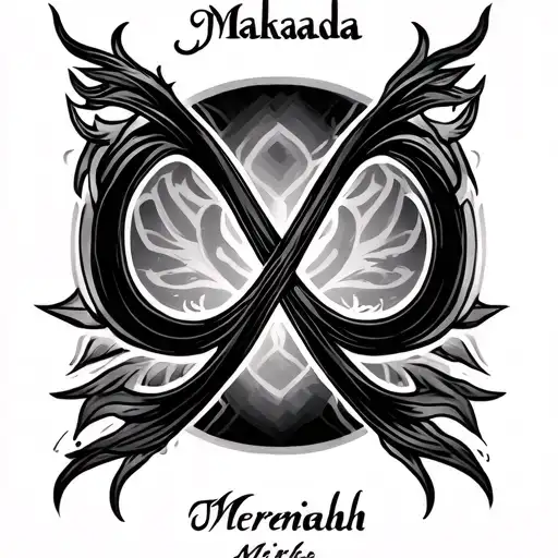 Makada Jeremiah Mirha Written In The Infinity Symbol