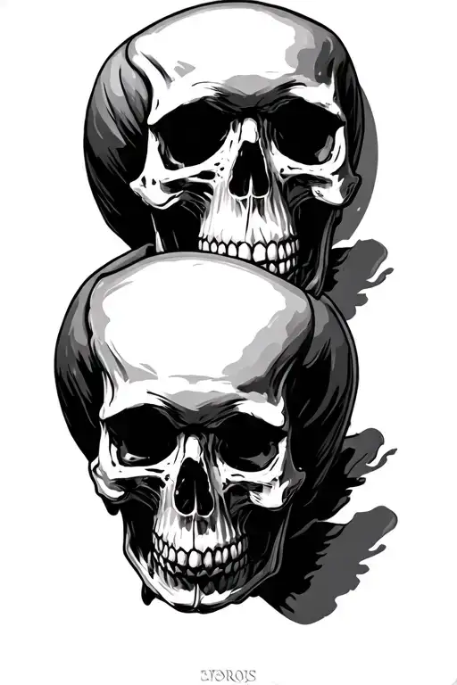 Military Skulls Surrounded