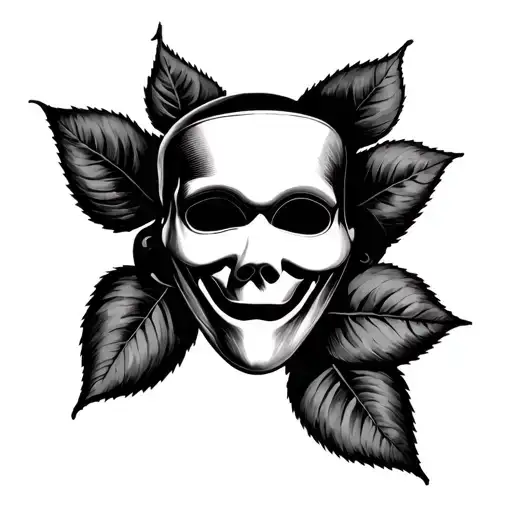 Andrew Lloyd Webbers Phantom Of The Opera Mask With Rose