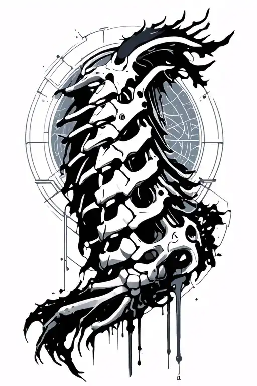 Cyberpunk Sandevistan Spine