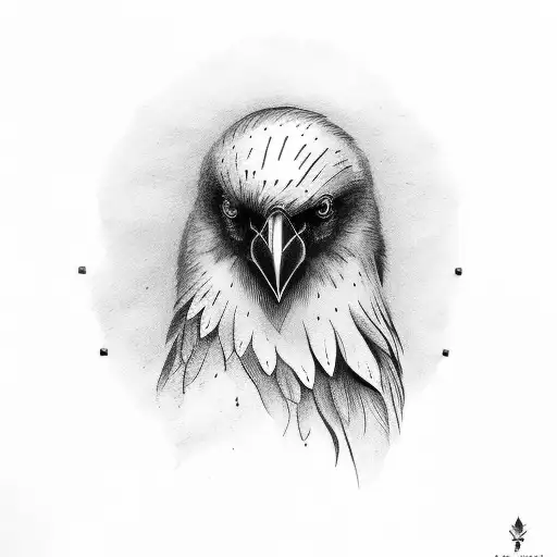 Crow With Sharp Talons