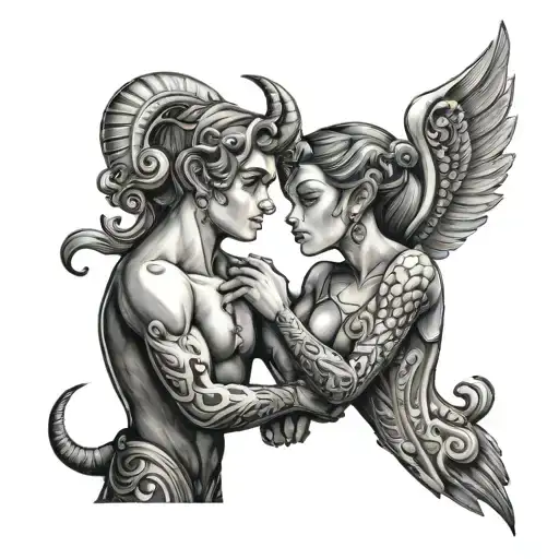 Gemini Twin Boy And Girl Being Dominated By Aries Female