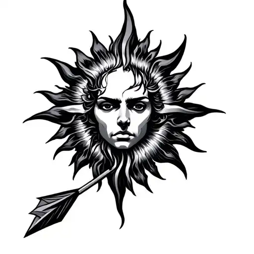 Stefan Sagitarius Sun And Arrow