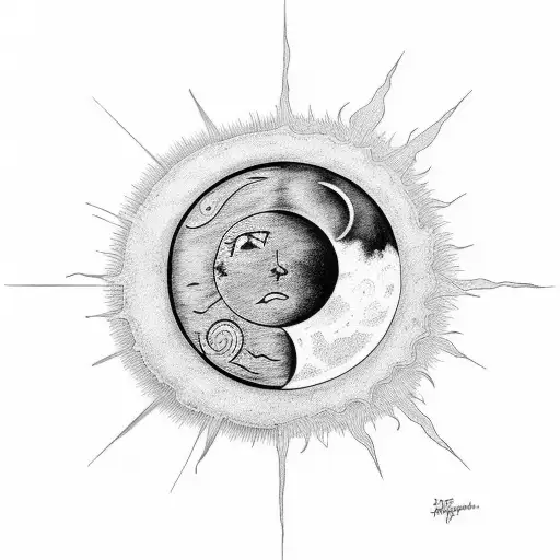 Sun And Moon With Music