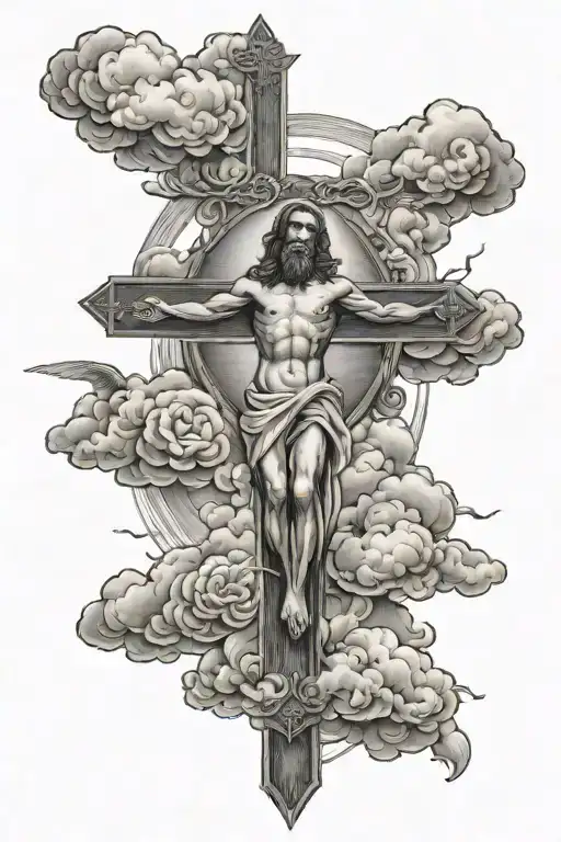Clouds Dead Family Member Death Date Jesus Cross