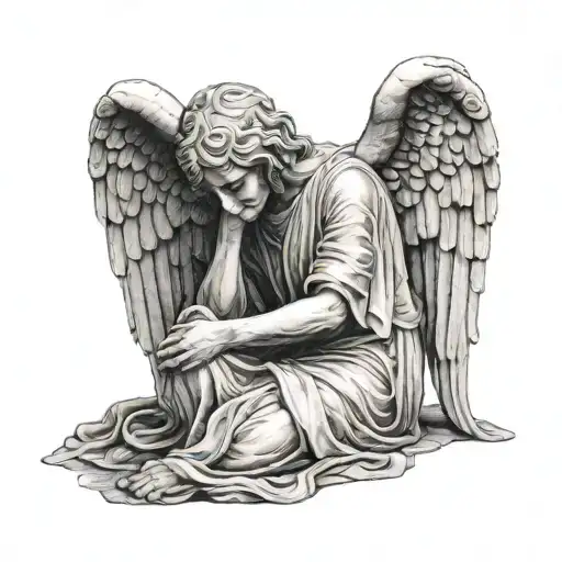 Weeping Angel Kneeling