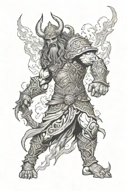 Surtr Fire Giant Norse Mythology