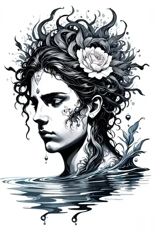 Water Mind Spiritual Balance Masculine