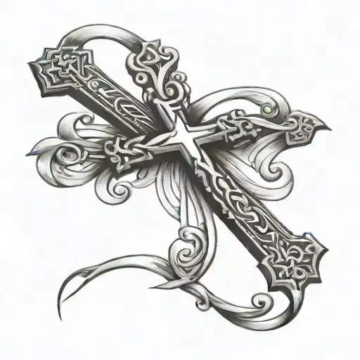 Walk By Faith With Cross