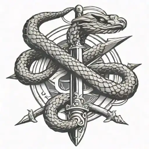 Philosophy Sword Snake Goal Wisdom