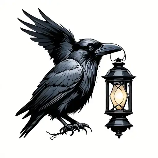 Raven And Lantern