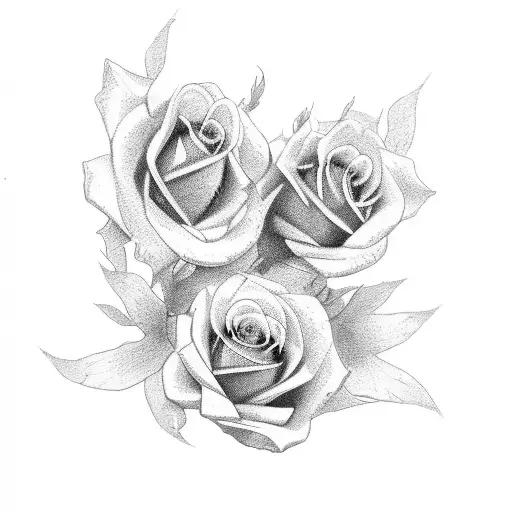 Lion Roses Butterflies