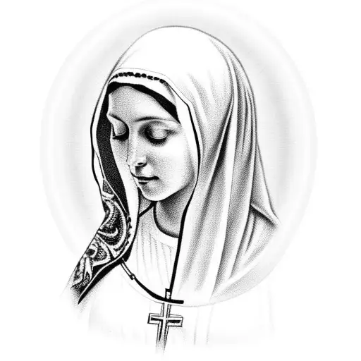 Virgin Mary With Moms Name