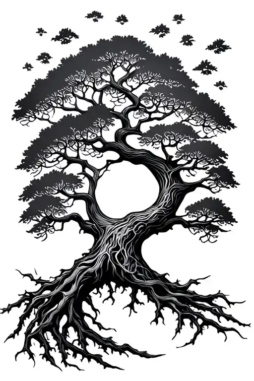 Tree Of Life Tatoo Design Tattoo