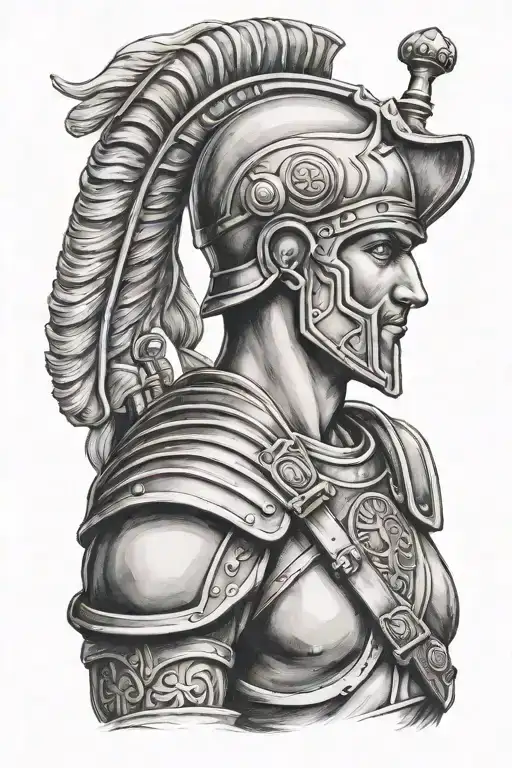 Roman Soldier Italian Horn