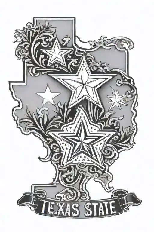 Texas State Outline With 956 Inside Representing