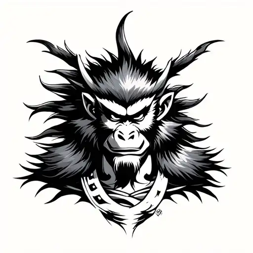 Sun Wukong Upper Body Japanese Theme