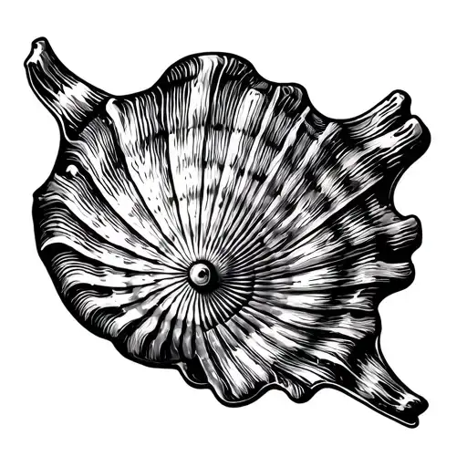 Simple Fine Line Shell To Remind Me Of Living On The Gold Coast Australia