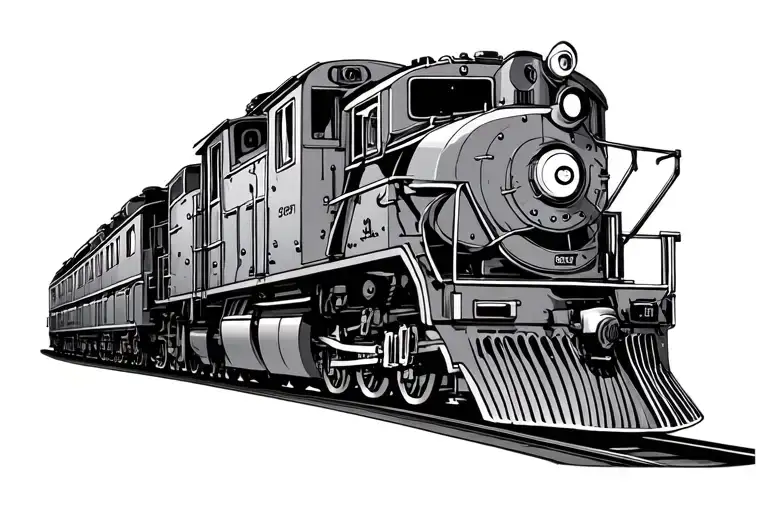 Fine Line Train Outline