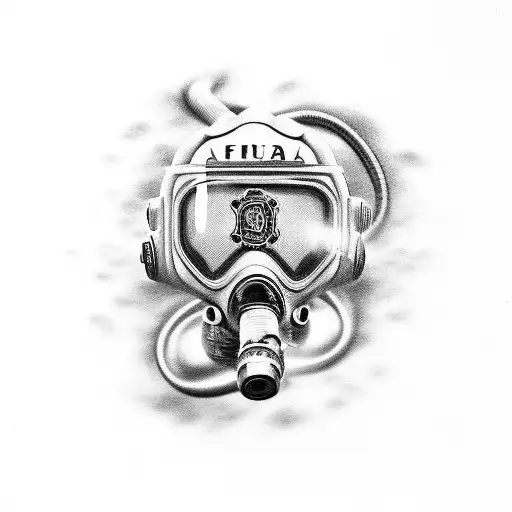 Firefighter And Scuba Diver