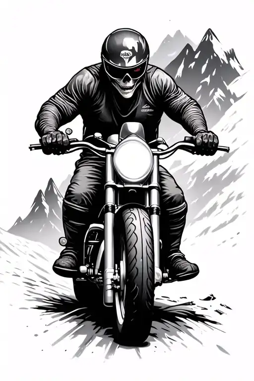 A Moutainbiker