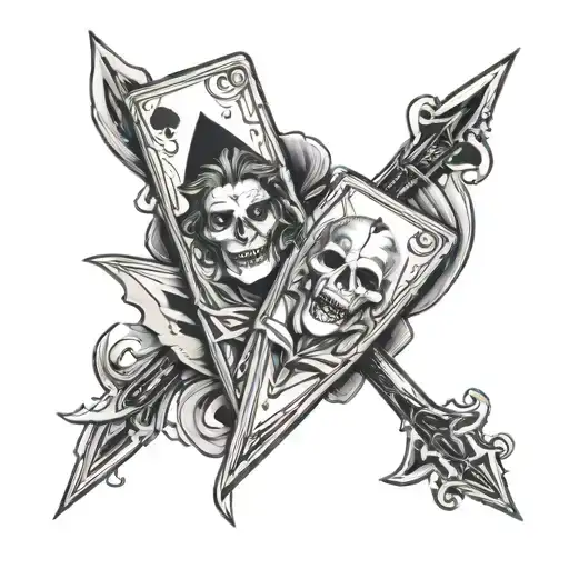 Three Of Swords Tarot Card Joker