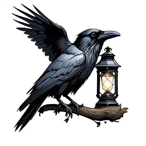 Raven And Lantern