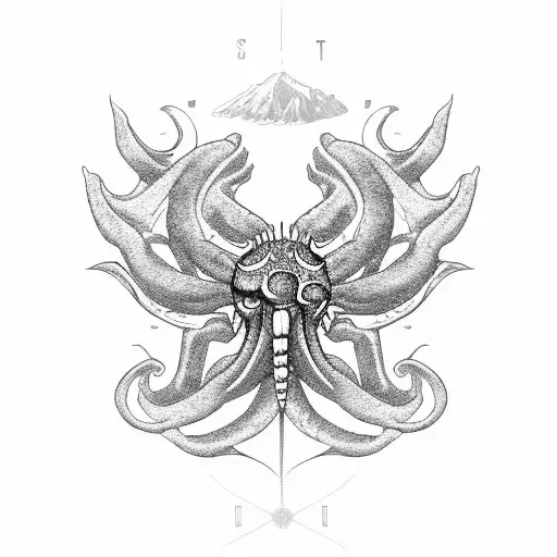 Seattle Kraken Butterfly Logo With State Flower