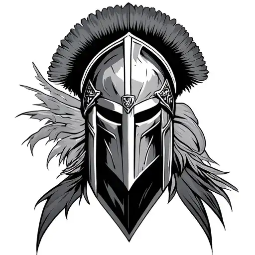 Overcoming Trials Spartan Warrior