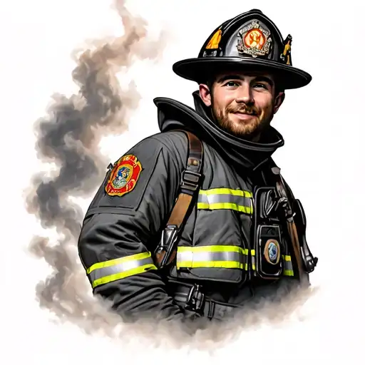 British Fire Fighter