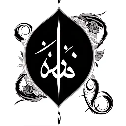Ali Ingrid Love Arabic Calligraphy