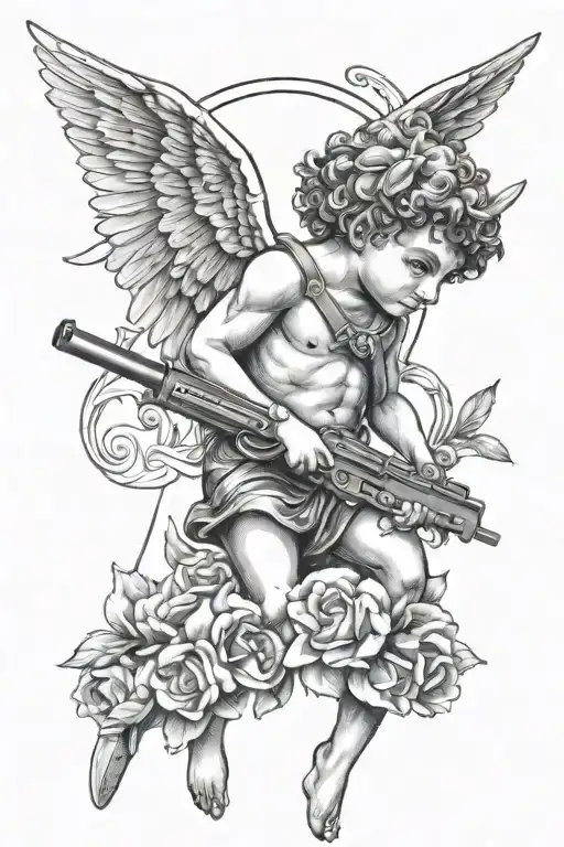 Cupid With Gun Morphing