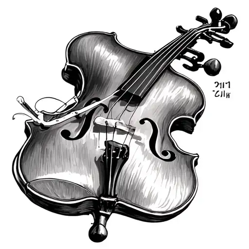 Violin Name With Date