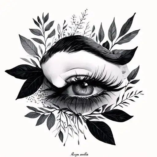 Nature Minimalistic Hidden Names Rowyn Nora Amelia