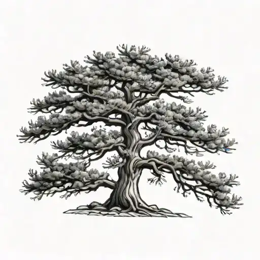 Small Pinyon Pine Tree