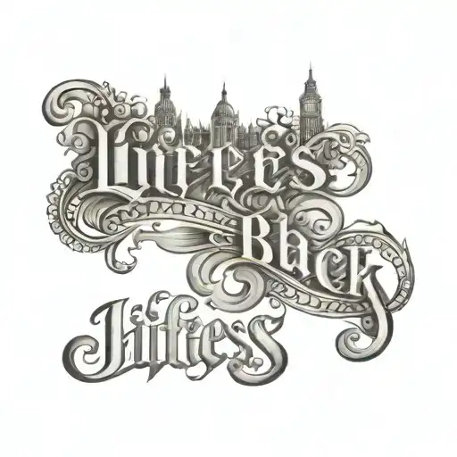 Create An Old London Style Word With The Phrase Lifeless