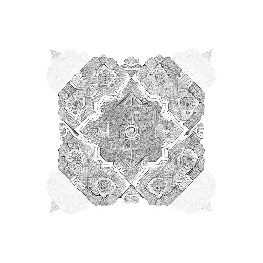 A Tiling Pattern Inspired By Asian Art
