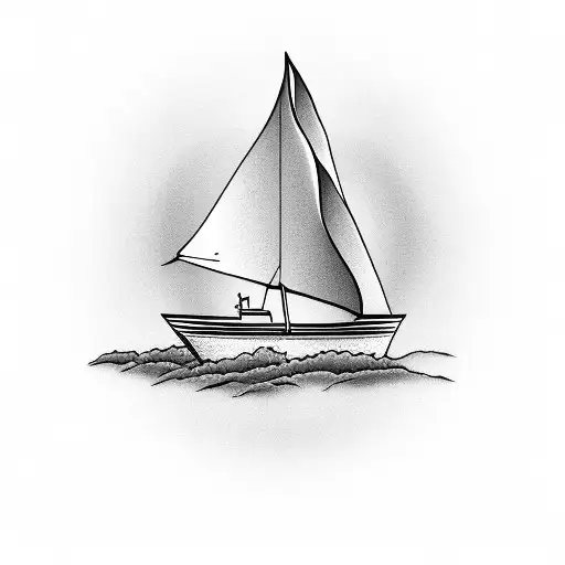 Sailboat With Message In A Bottle With Words Grace And Faith