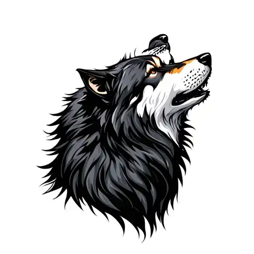 Black Wolf Howling